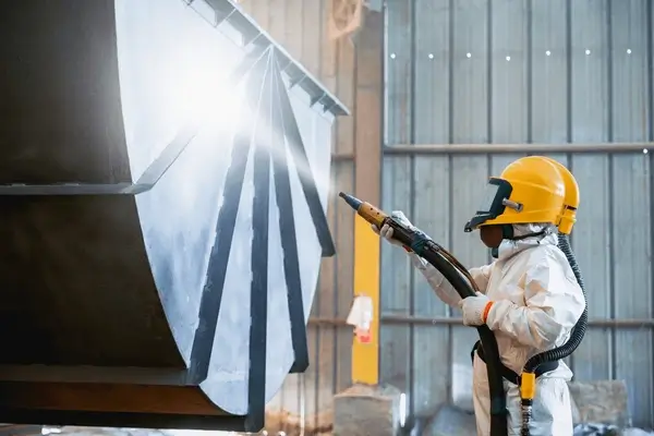Blasting Painting